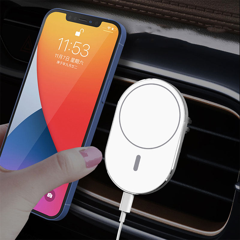 Chargeur magnétique sans fil voiture ultra-pratique