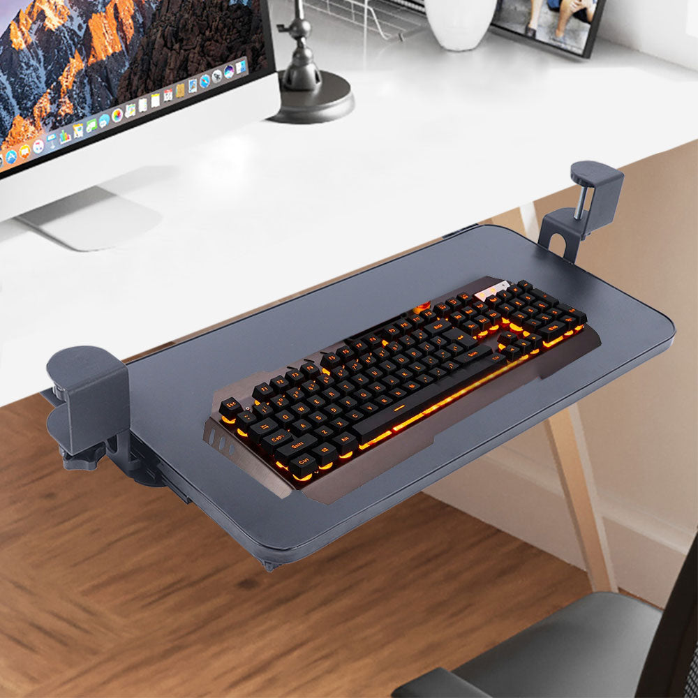 Support Coulissant de Clavier Ergonomique pour Bureau