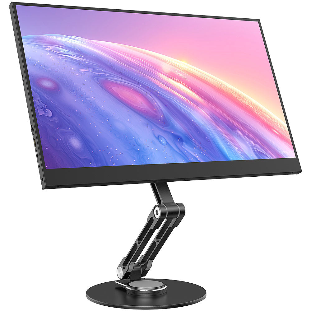 Support Moniteur Articulé Ergonomique avec Angle Ajustable