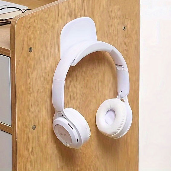 1 pièce Support Mural pour Casque Audio – Rangement Pratique