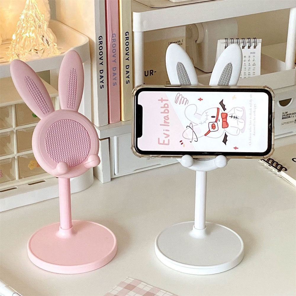 Support Téléphone Lapin Adorable et Pratique pour Bureau