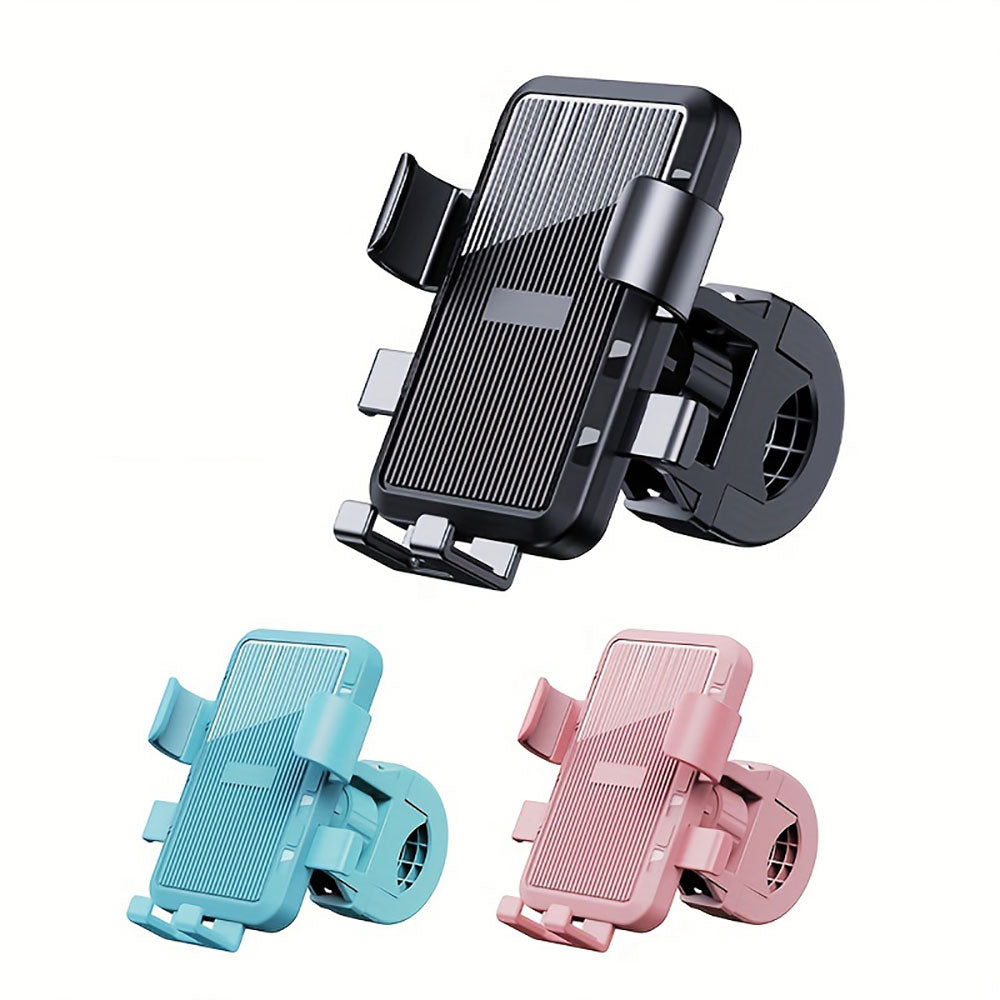 Support Téléphone Vélo Pliable avec Fixation Solide