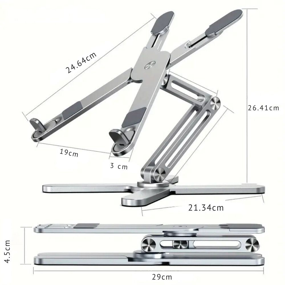 Support ajustable ergonomique pour ordinateur portable