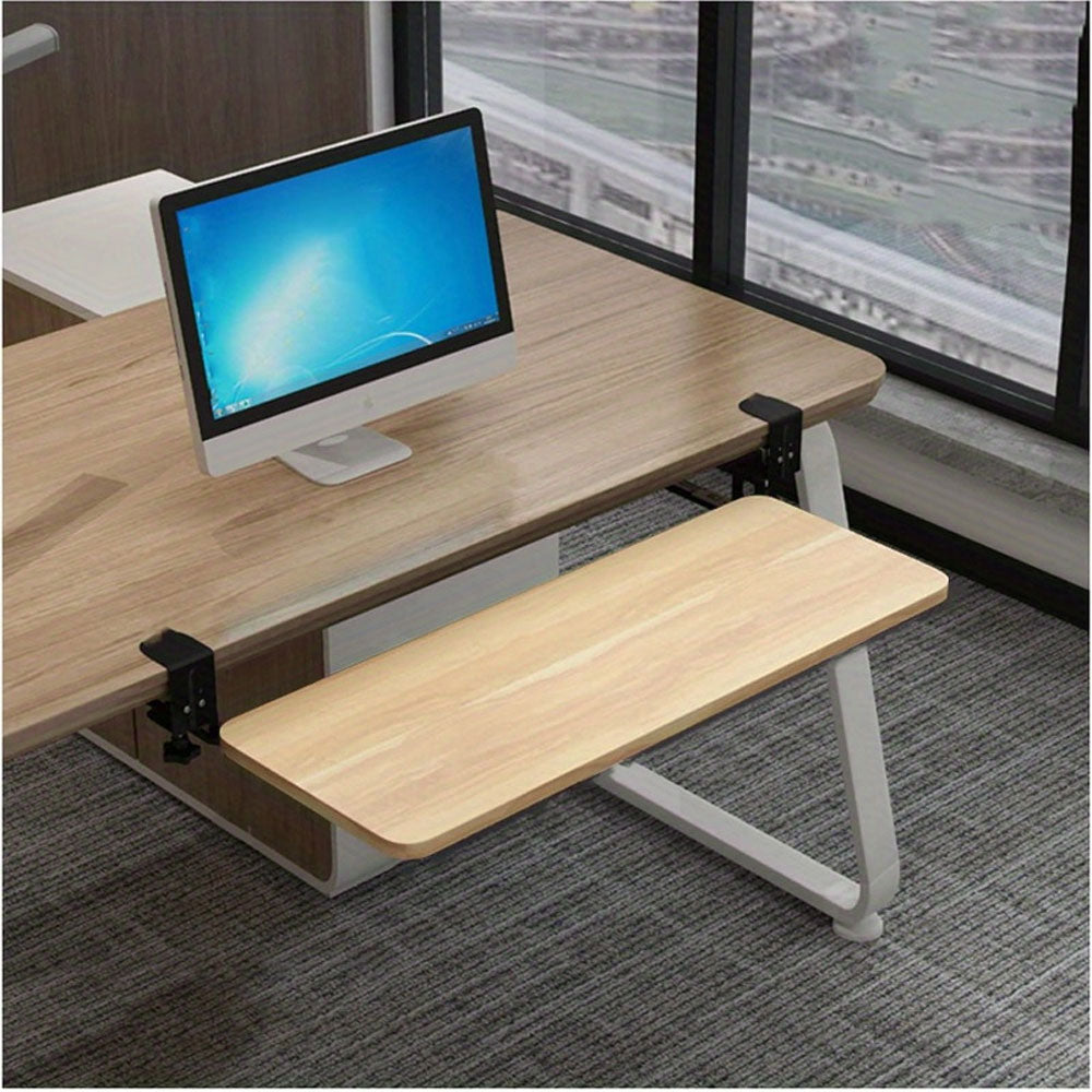 Support de Clavier Coulissant Ergonomique sous Bureau