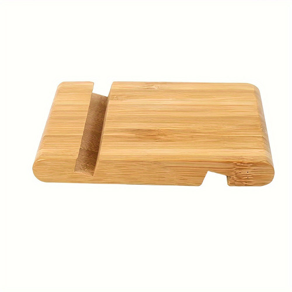 Support en bois ergonomique pour téléphone portable