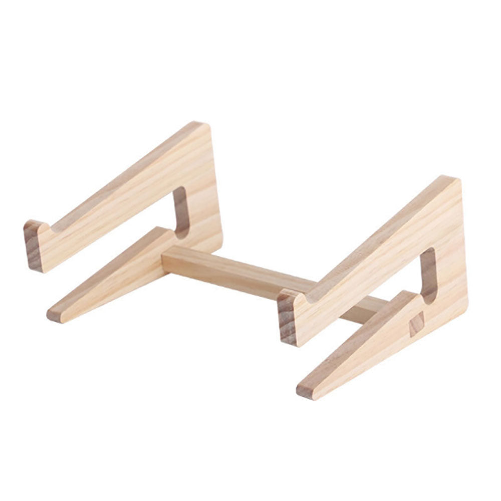 Support ergonomique en bois pour ordinateur portable