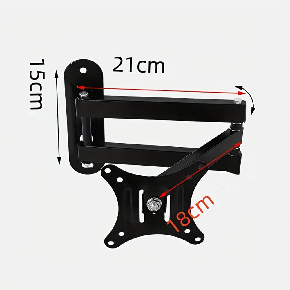 Support mural extensible pour écran PC avec bras pivotant 40 cm