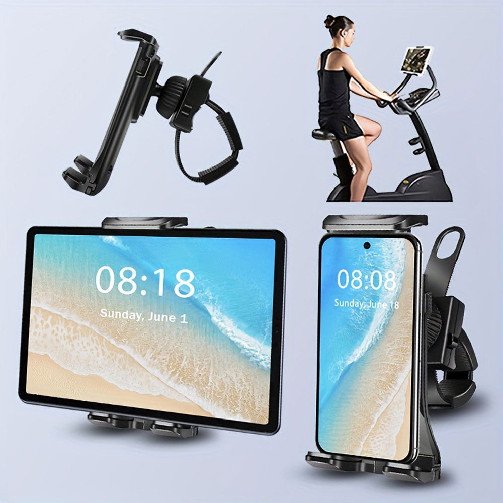 Support universel pour tablette et smartphone pour vélo elliptique