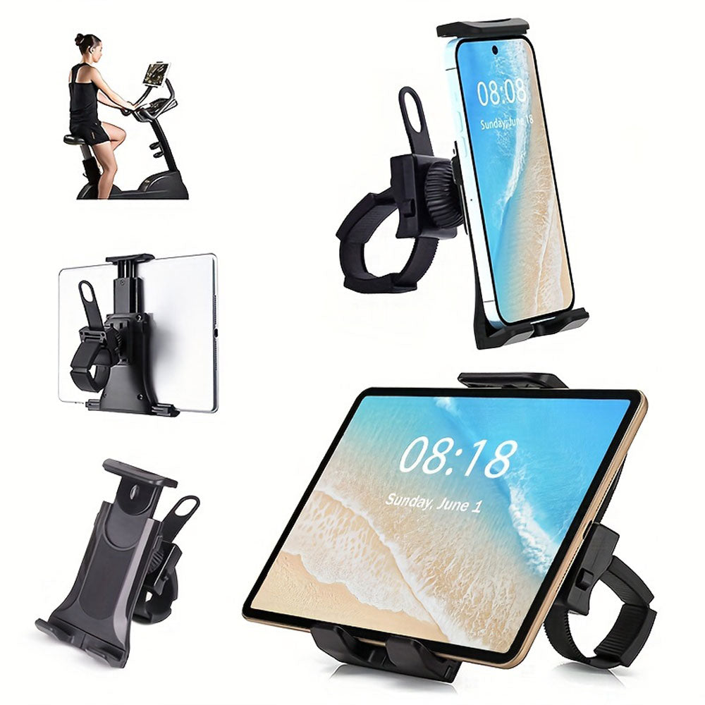 Support universel pour tablette et smartphone pour vélo elliptique