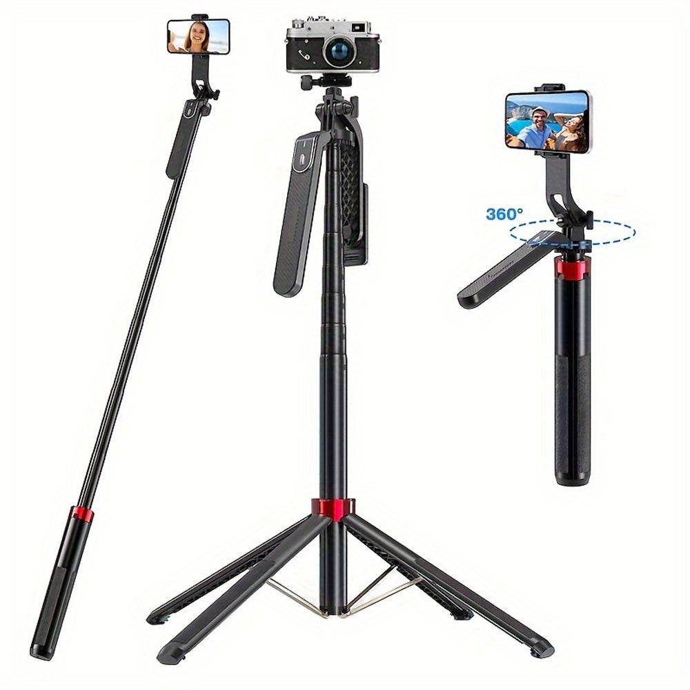 Trépied Selfie Stick 360° Multifonction avec Télécommande