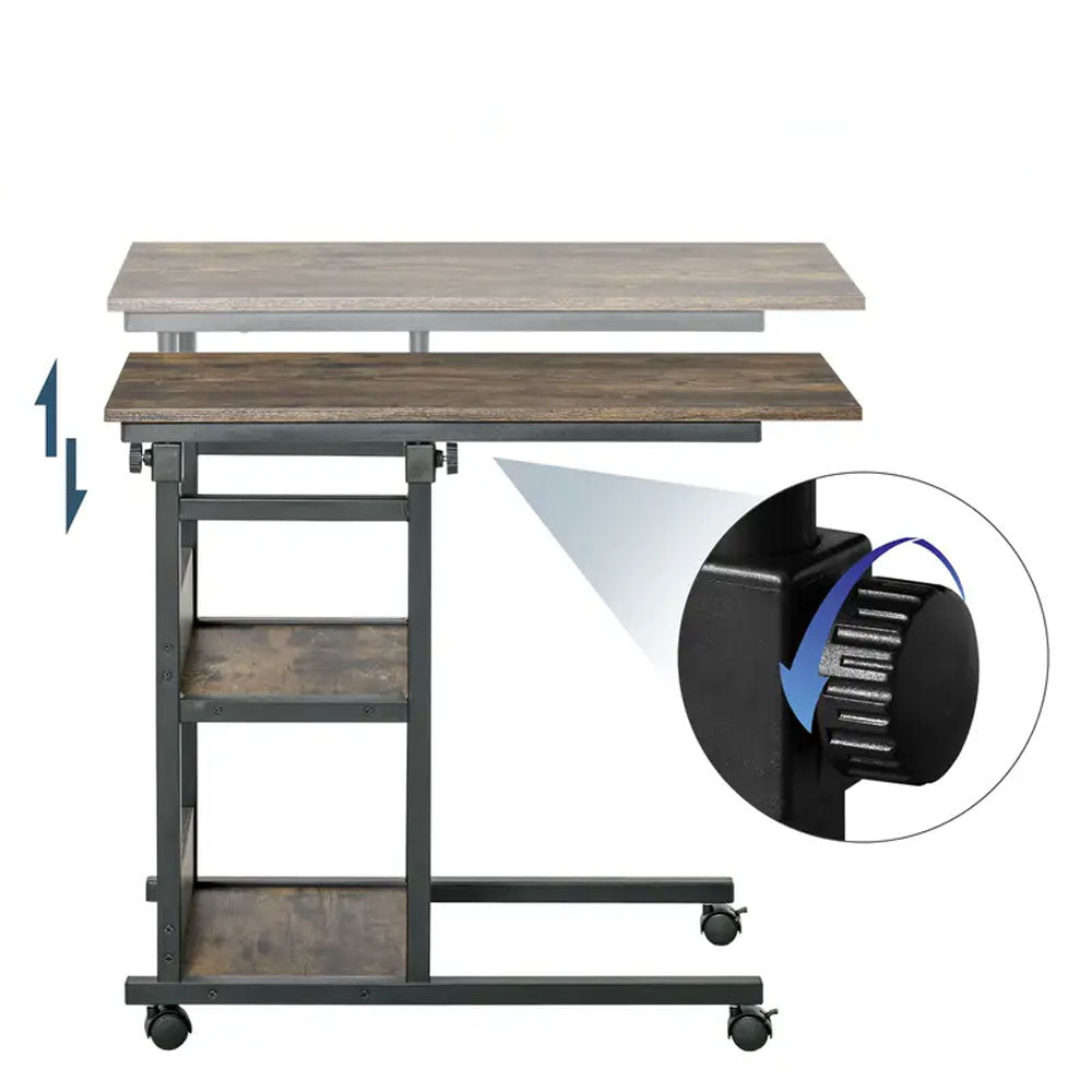 Table d’appoint réglable en hauteur robuste et pratique